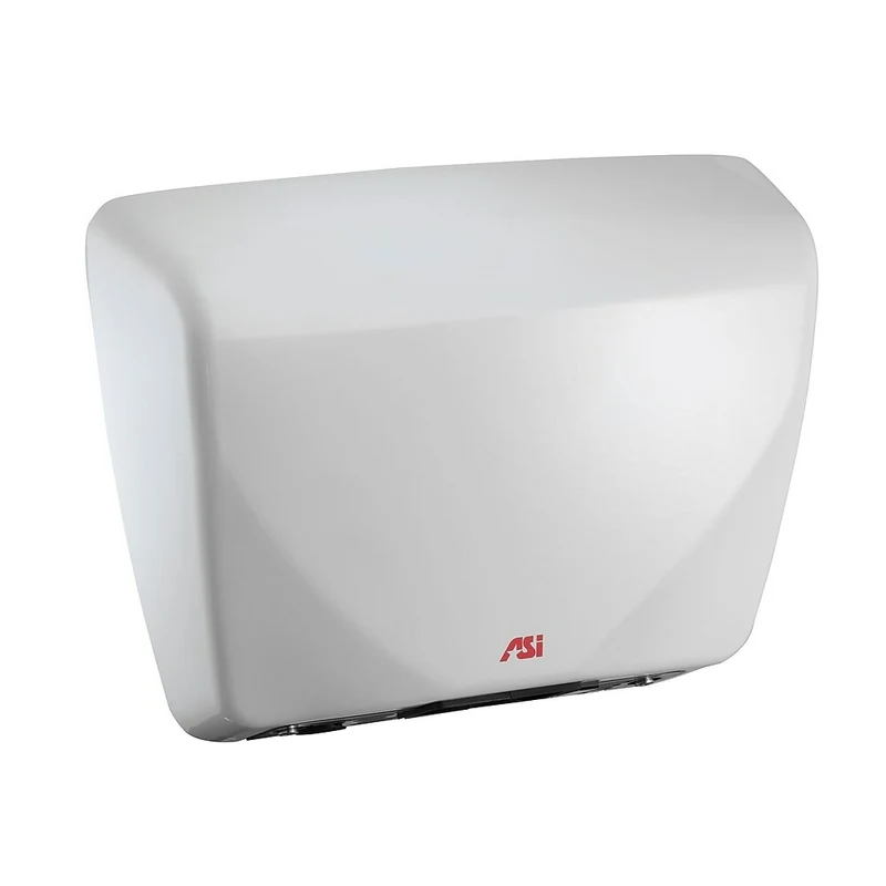 ASI Profile Hand Dryer, White, Porcelain Enamel Finish (0185)