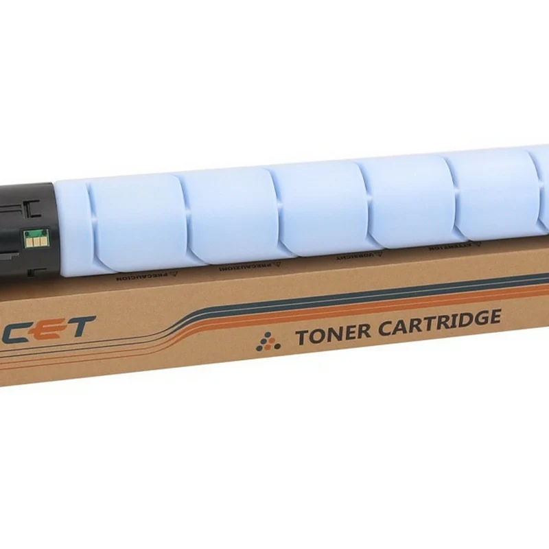 CET - Konica Minolta Bizhub C458/658/Develop ineo +458/+658/Olivetti d-Color MF-454/654 TN-514C/B1207 Cartouche de toner - Rendement Standard - Cyan