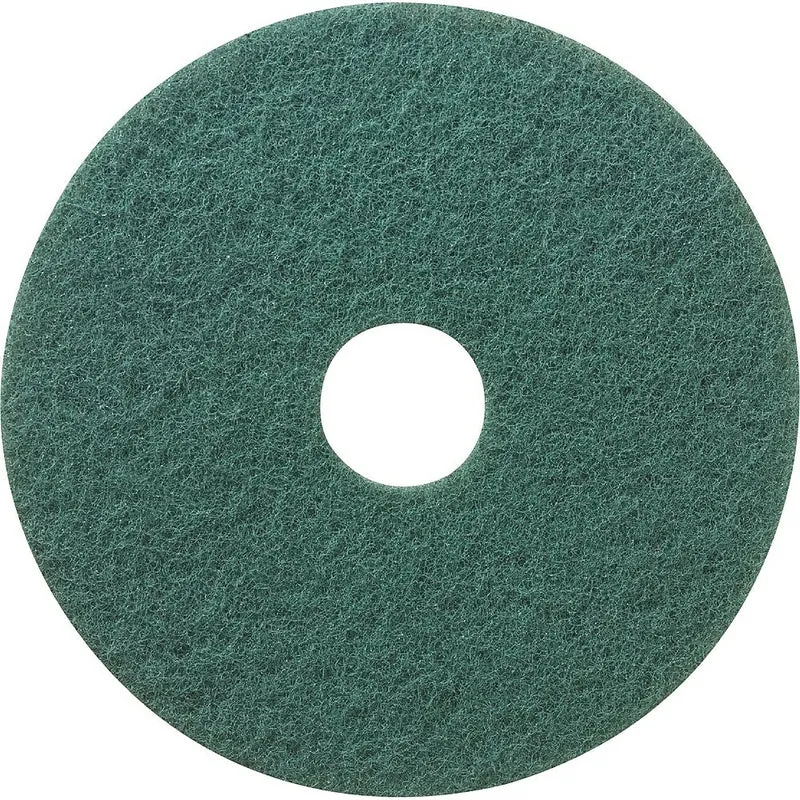3M Niagara Scrubbing Floor Pad, 20", Green, 5 Pack