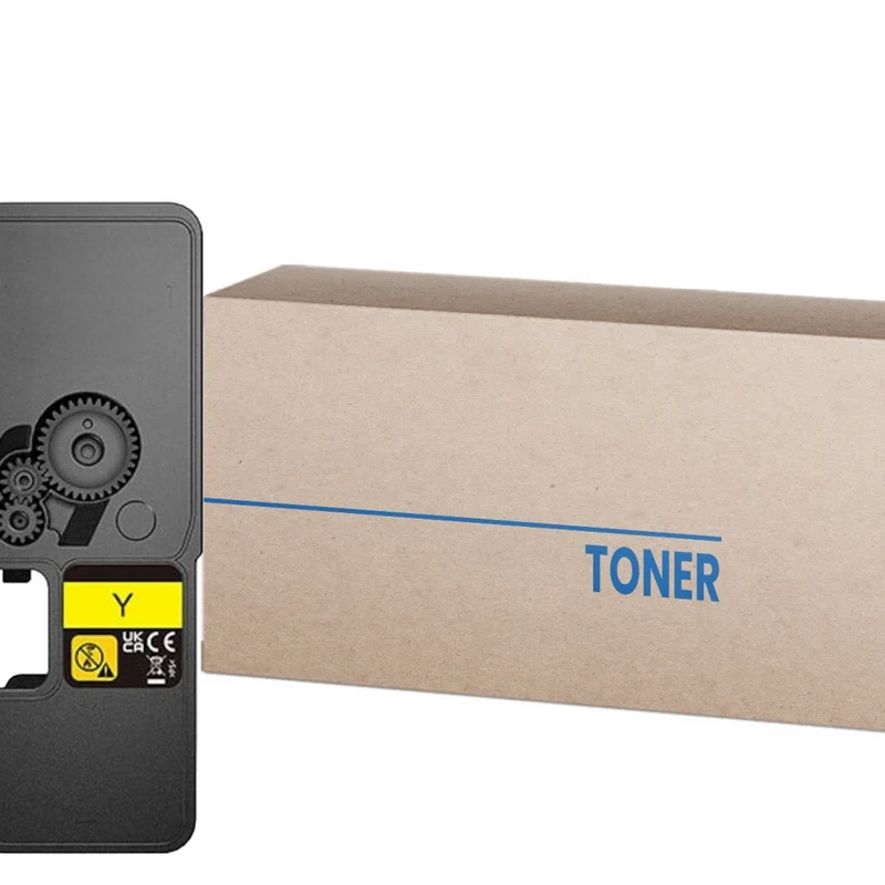 Premium Tone - Kyocera TK-5442Y (TK5442Y) Cartouche de toner alternative - High Yield - Jaune