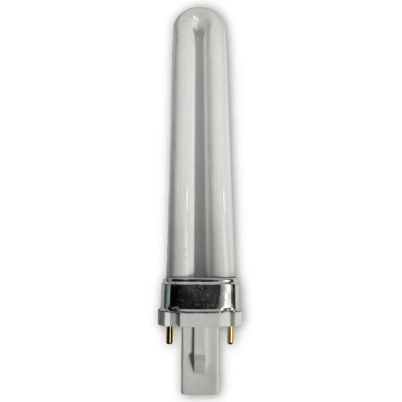 Northern Stars Fluorescent Plug In Light Bulb - CFL-PLS9/41/2P 4100K 9W G23 600LM - Frosted - 2 Pack