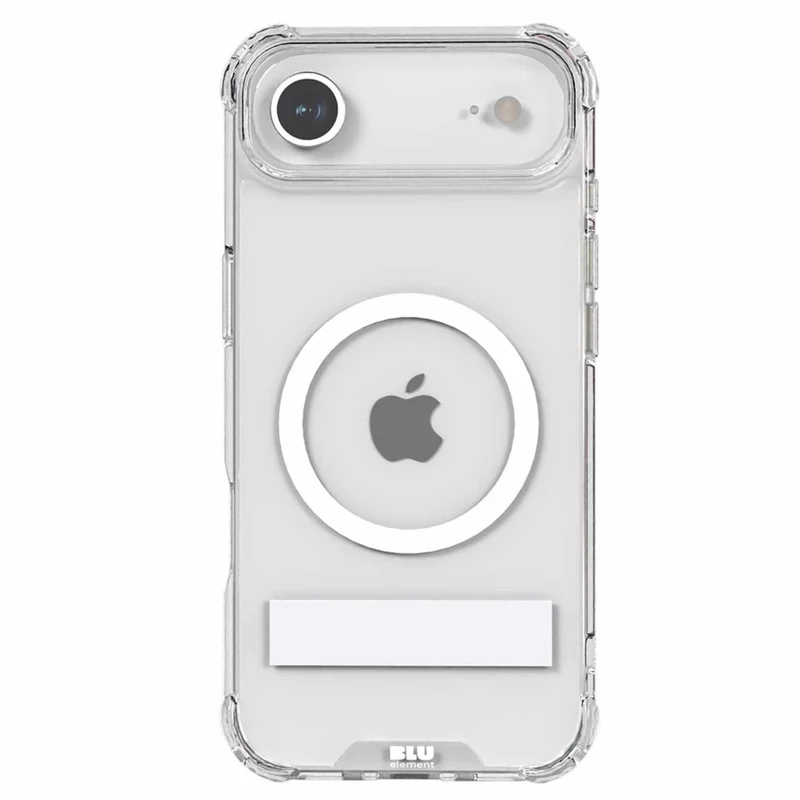 Blu Element DropZone Rugged Compatible with MagSafe Case with Kickstand for iPhone 17 Air - Clear