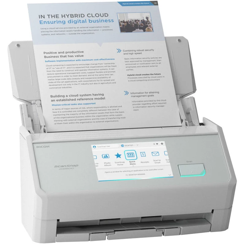 Ricoh ScanSnap iX2500 Document Scanner - White
