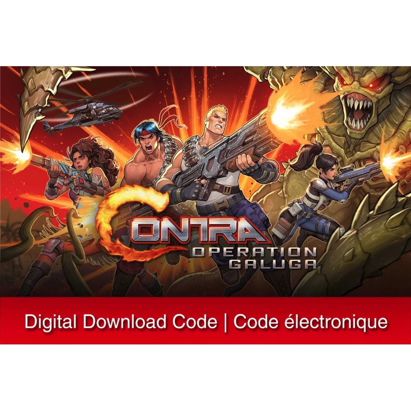 Contra: Operation Galuga for Nintendo Switch [Code Electronique]