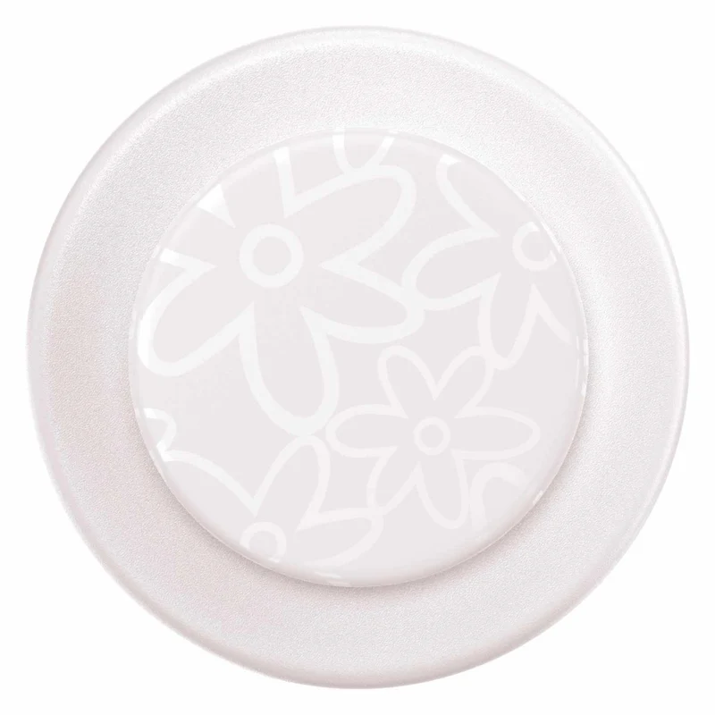PopSockets - PopGrip pour MagSafe Rond avec Anneau Adaptateur - Horchata
