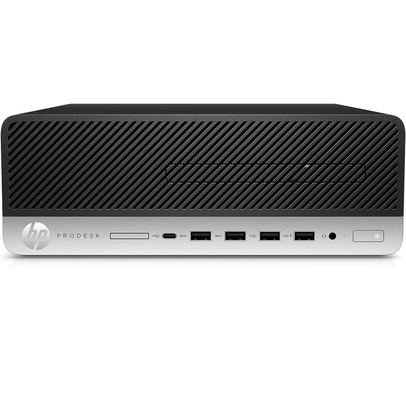 HP ProDesk 600 G4 SFF Refurbished Desktop Computer - Intel Core i7-8700 - 3.4GHz Processor - 16GB RAM - 512GB NVME SSD - Windows 11 Pro