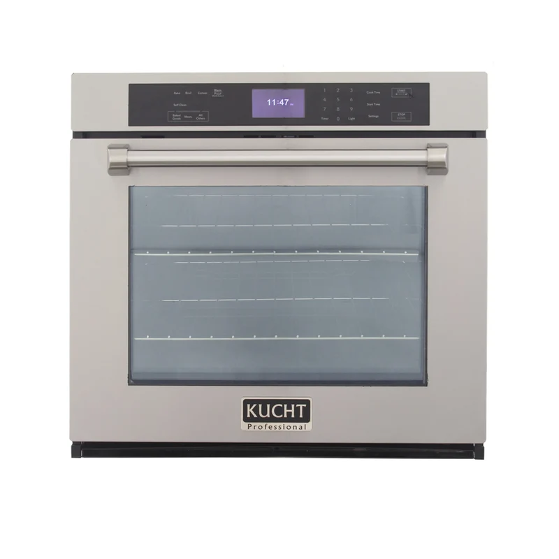 Kucht 30" 5 cu. ft. Single Electric Wall Oven - Stainless Steel