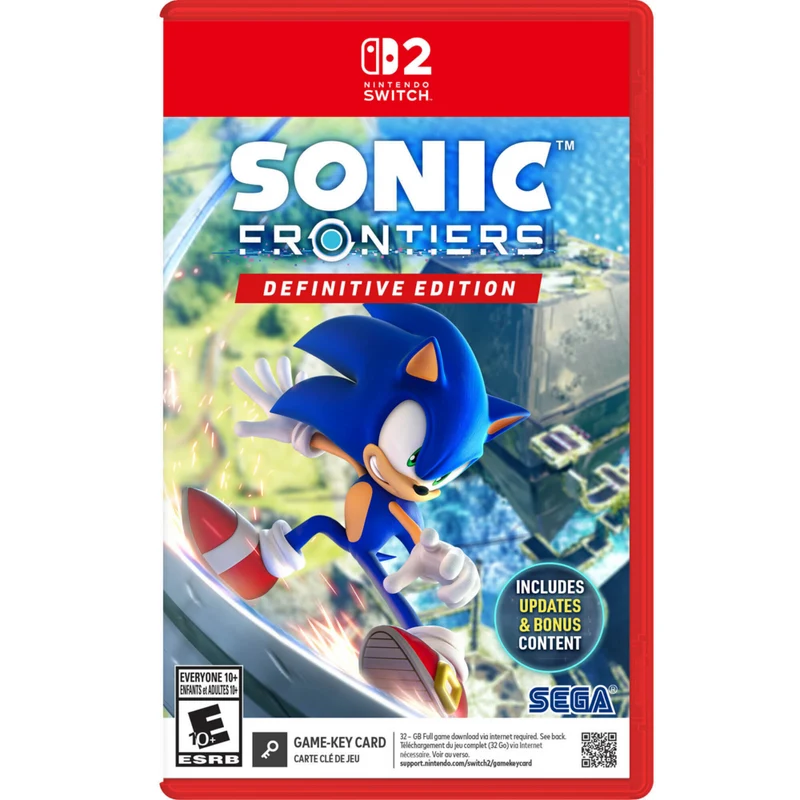Sonic Frontiers: Definitive Edition pour Nintendo Switch 2
