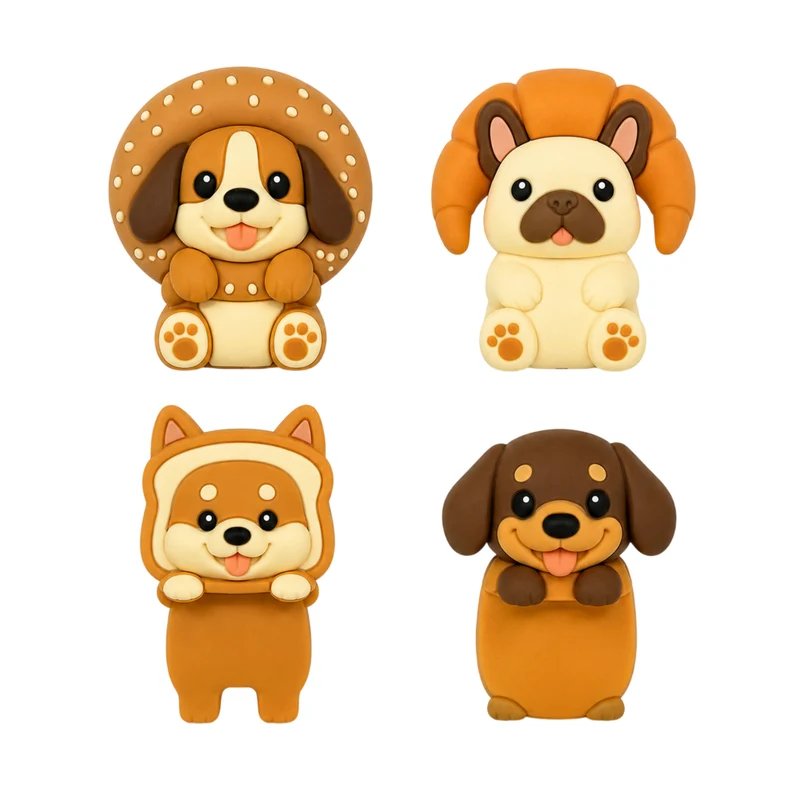 Artikl Peek-a-Pals - Pawstry Pals - 4 Pack