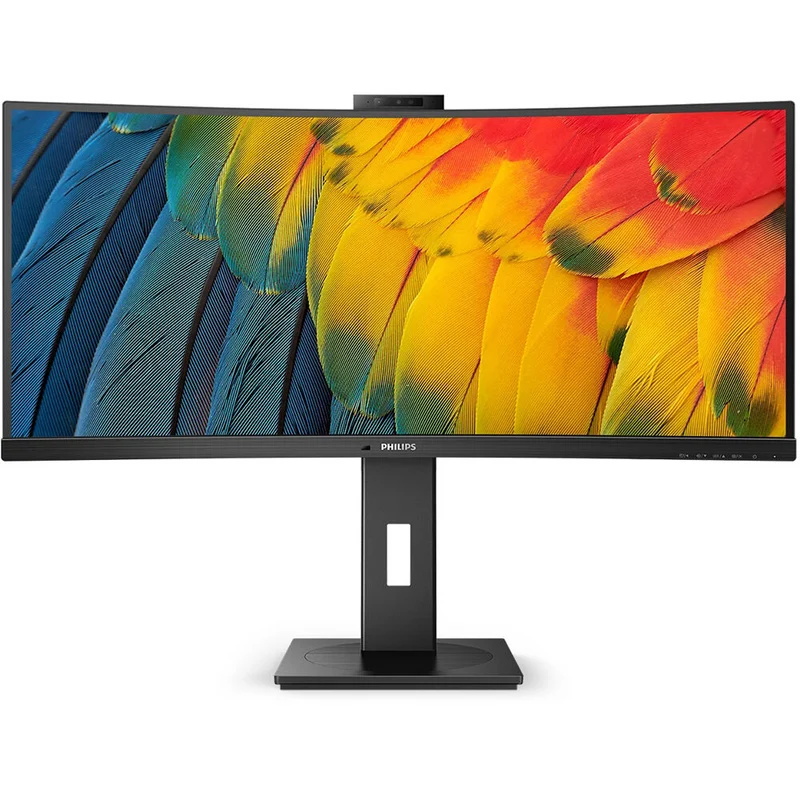 Philips 34 " Ultrawide WQHD Curved VA 120 Hz 4 ms Video Conferencing Monitor - 34B1U5600CH