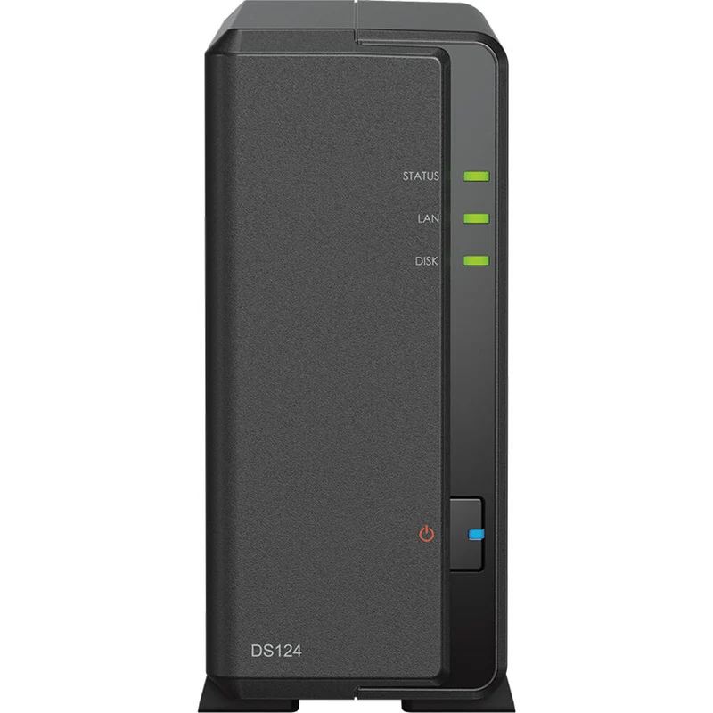 Synology DS124 1-Bay DiskStation - Realtek RTD1619B - 1 GB RAM