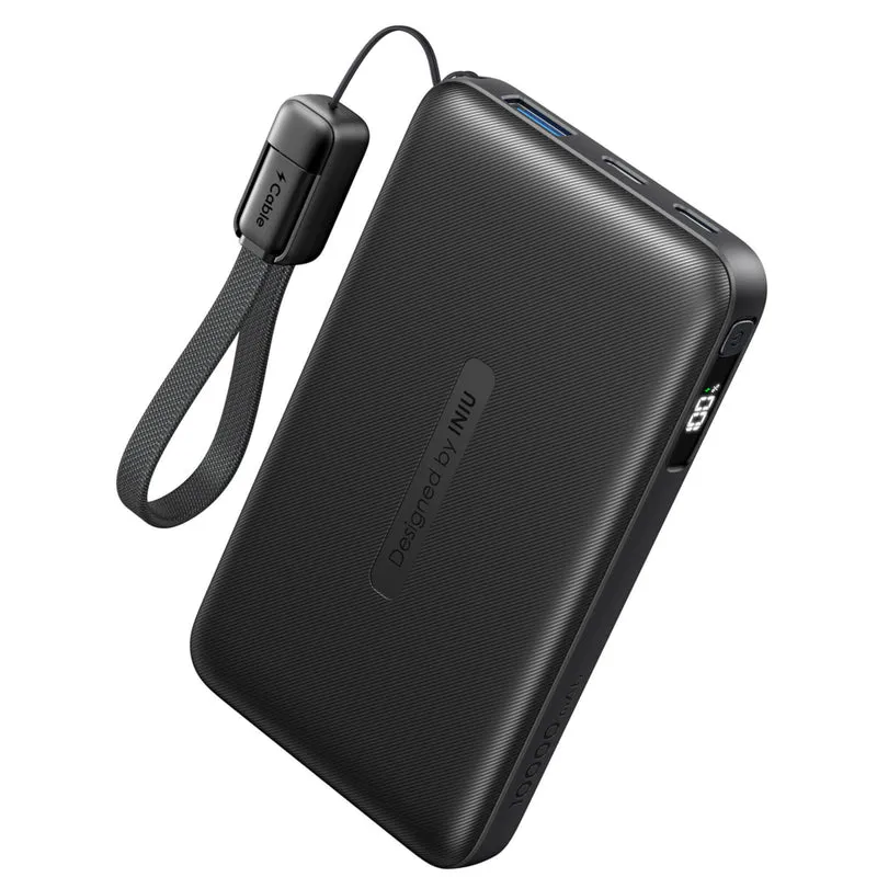 INIU Pocket Neo 10000mah Power Bank - Black