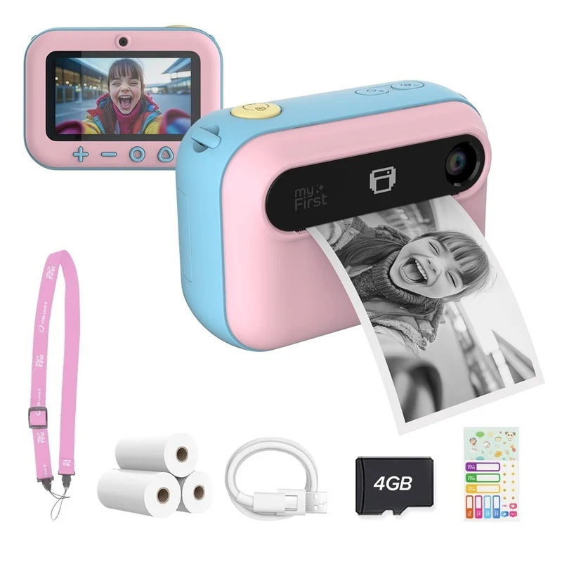myFirst New Camera Insta 20 Kids Print Digital Camera - Cotton Candy