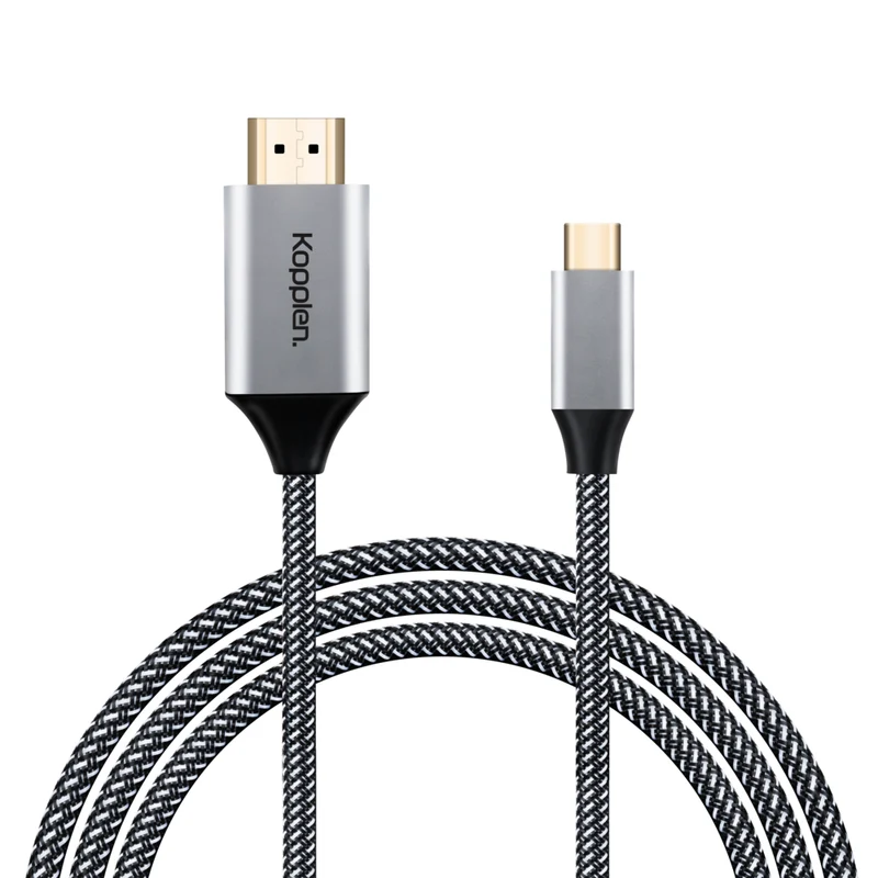 Kopplen - Câble USB-C vers HDMI 4K/60 Hz (1,8 m/6 pi)