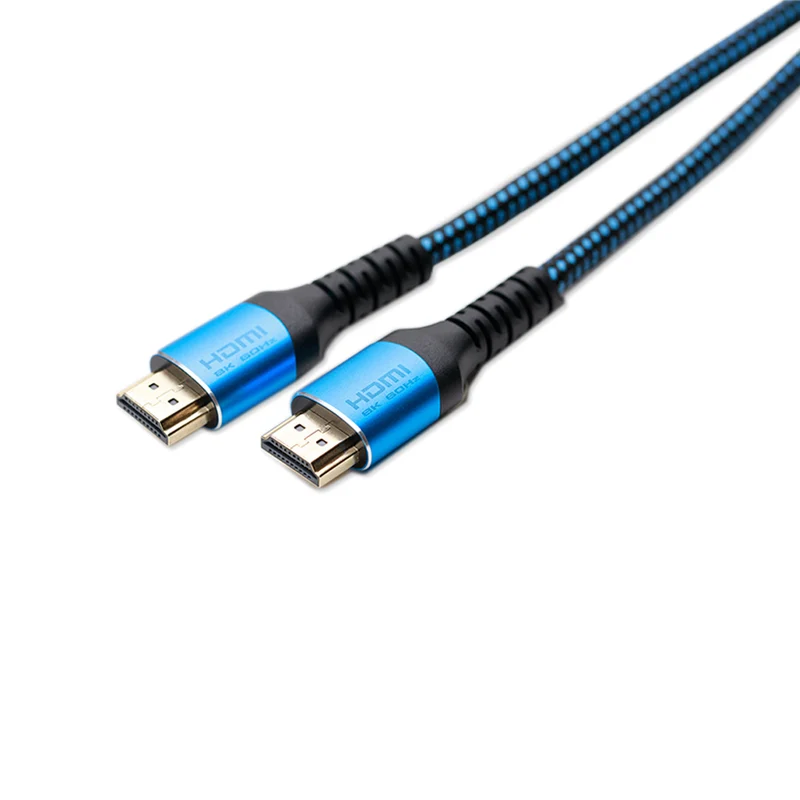 BlueDiamond Premium HDMI 8K Ultra HD Cable - 3' - Blue - 2 Pack