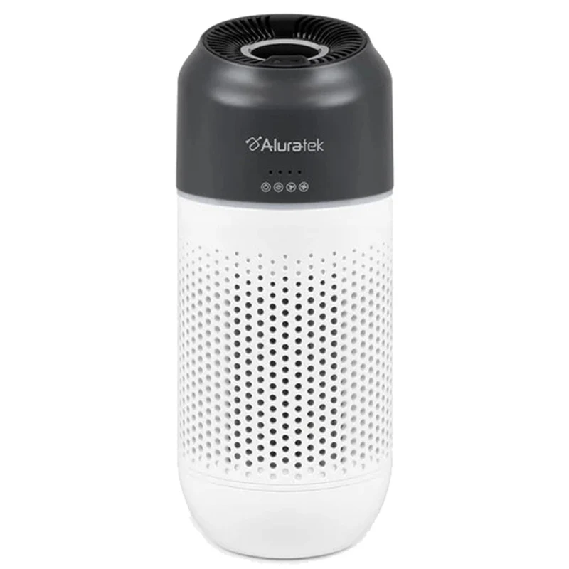Aluratek Portable H13 True HEPA Air Purifier - Black