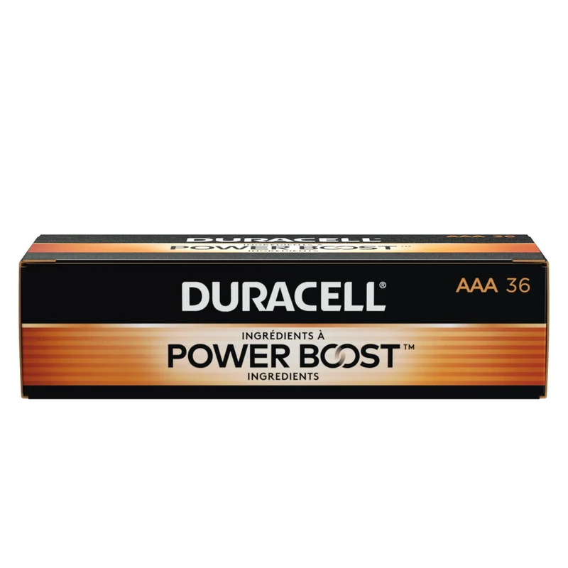 Duracell - Coppertop Piles Alcalines AAA - paquet de 36