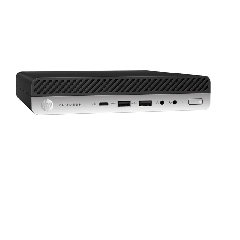 HP - Ordinateur de bureau HP ProDesk 600 G4 Micro remis à neuf - Intel Core i7-8700T - Processeur 2,4 GHz - 16 Go de RAM - SSD 1 To - Windows 11 Pro
