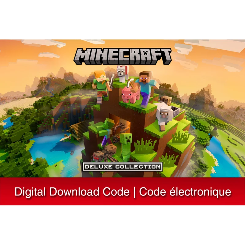 Minecraft Deluxe Collection for Nintendo Switch [Code Electronique]